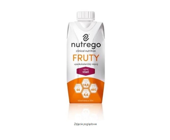 Nutrego Fruty 330 ml Cherry supliment alimentar